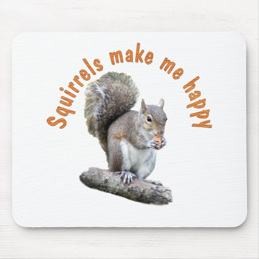 SQUIRRELS MAKEN ME VERDWIJNEN MUISMAT (Voorkant)