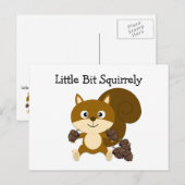 Squirrely Briefkaart (Voorkant / Achterkant)