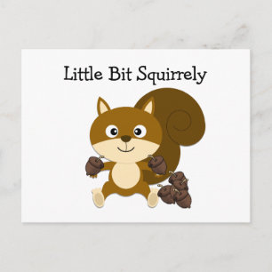Squirrely Briefkaart