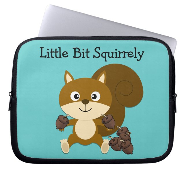 Squirrely Laptop Sleeve (Voorkant)