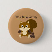 Squirrely Ronde Button 5,7 Cm (Voorkant)