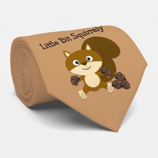 Squirrely Stropdas (Opgerold)