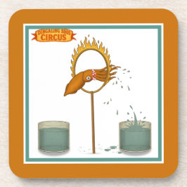 Squirty squid bier onderzetter