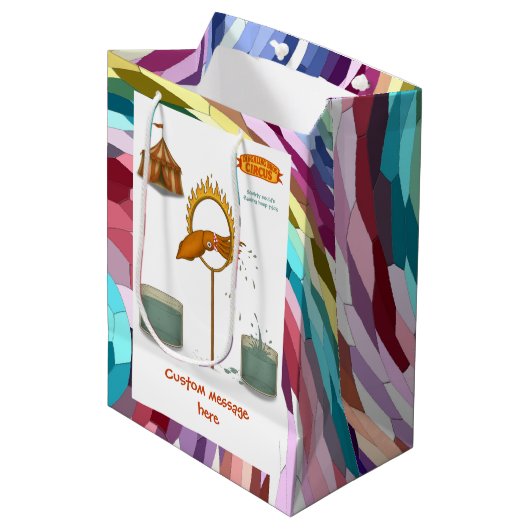 Squirty squid medium cadeauzakje (Voorkant Gekanteld)