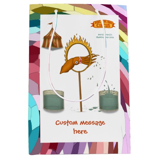 Squirty squid medium cadeauzakje (Voorkant)