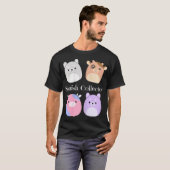 Squish Collector Gevulde Dier Pluche Mallows Zacht T-shirt (Voorkant volledig)