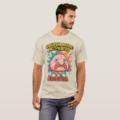 Squish Mode Geactiveerd – Knuffel Blobvis T-shirt (Voorkant volledig)