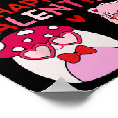 Squish Squad Happy Valentijn Cadeaus voor Kinderen Poster (Hoek)
