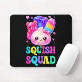 Squish squad schattig kawaii dumpling regenboog sn muismat (Met muis)