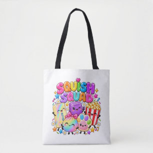 Squish Squad Virale Squishies Popcorn Boter Dumpli Tote Bag