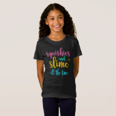 Squishie and Slime de hele tijd T-shirt (Voorkant volledig)