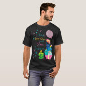 Squishies and Slime Queen 9th Birthday Shirt  (Voorkant volledig)