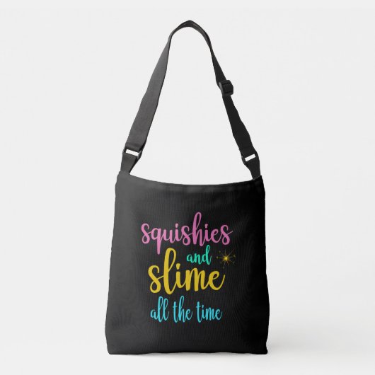 Squishies en slank de hele tijd crossbody tas (Voorkant)