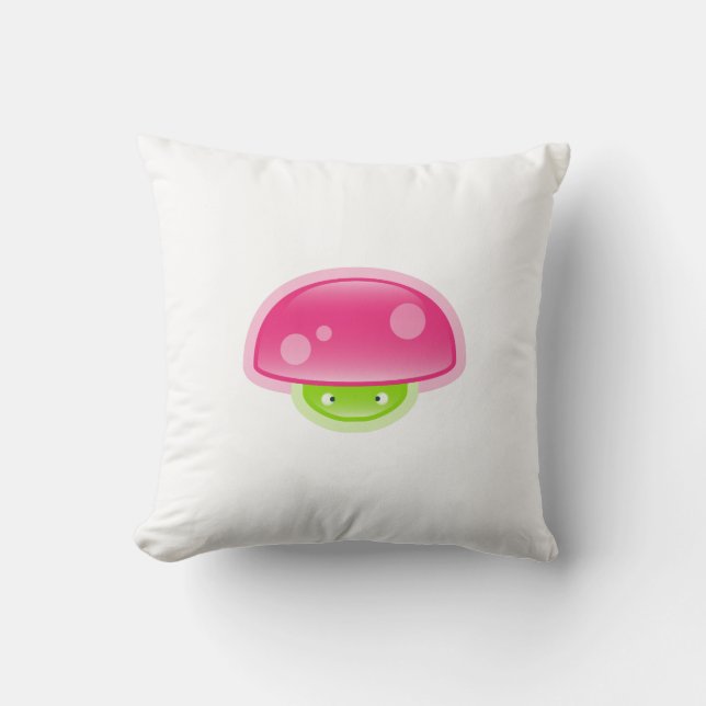 Squishies Pink & Blue Mushy Pillow Kussen (Voorkant)