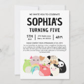 Squishmallow Verjaardagsfeestje Kaart (Voorkant)