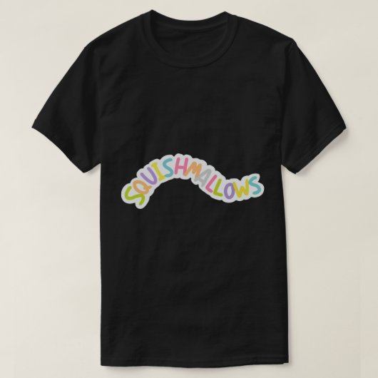 Squishmallows Logo Design Sticker T-shirt (Design voorkant)