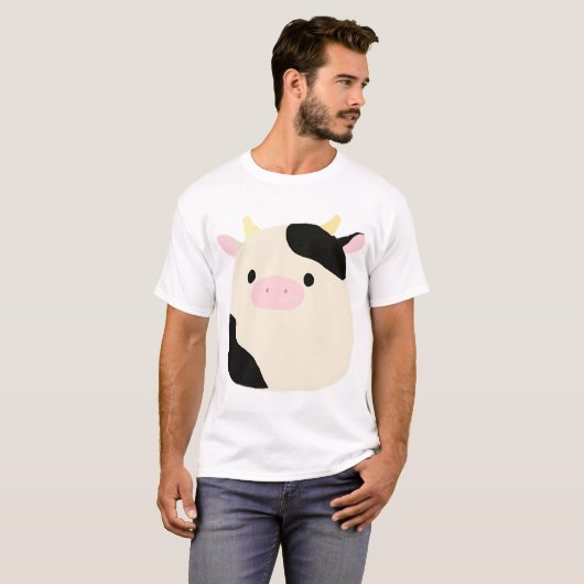 Squishmellow-Koe T-shirt (Voorkant volledig)