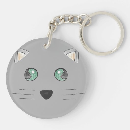 Squishy Cat sleutelhanger (Achterkant)