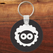 Squishy Sheep Sleutelhanger (Voorkant)