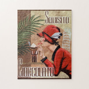 Squisito Cioccolato Italiaanse vrouw  Legpuzzel
