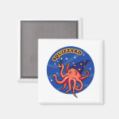 Squizzard Grappige Magische Dier Pun Magnet (Voorkant / Achterkant)