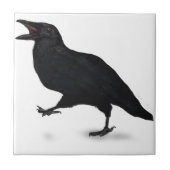 Sqwarking Crow Tegeltje (Voorkant)