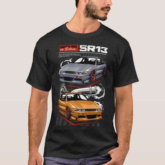 SR13 Nissan Silvia T-shirt (Voorkant)