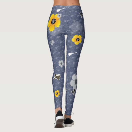 sr19 , metaal , rots hard ,  geschopt , dames , leggings (Achterkant)