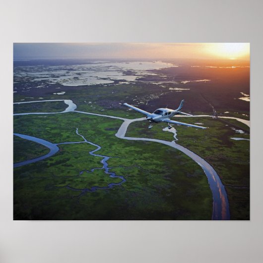 SR22 over Blackwater Poster (Voorkant)