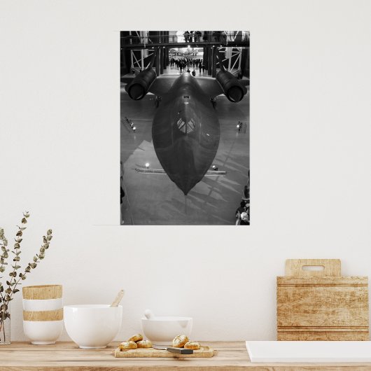 SR71 B&W POSTER (Keuken)