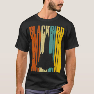 SR71 Blackbird Military Jet T-shirt