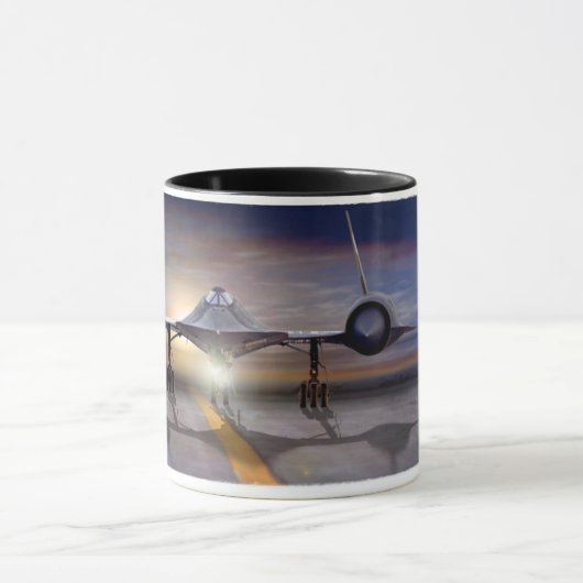 SR71 Mok voor zwarte vogel (Midden)