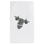 SR71 Zwarte vogel Klein Cadeauzakje (Achterkant)