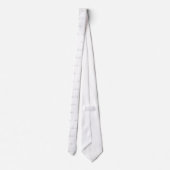 SR71 Zwarte vogellijn silhouette Stropdas (Achterkant)