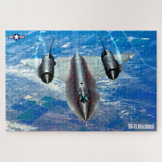 SR-71 BLACKBIRD (20 x 30 INCH) Legpuzzel (Horizontaal)