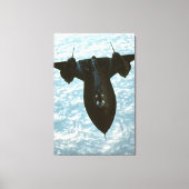 SR-71 BLACKBIRD 32x48 Canvas Afdruk (Voorkant)