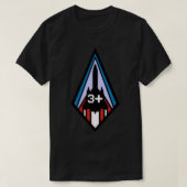 SR-71 Blackbird +3 Pilot Insignia    T-shirt (Design voorkant)