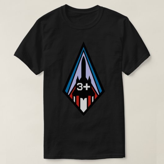 SR-71 Blackbird +3 Pilot Insignia    T-shirt (Design voorkant)