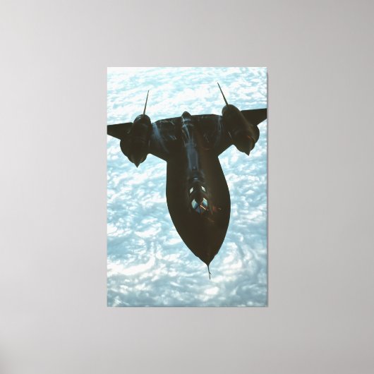 SR-71 BLACKBIRD 40x60 Canvas Afdruk (Voorkant)