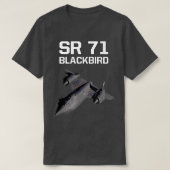 SR 71 Blackbird, Airplane Jet Shirt (Design voorkant)