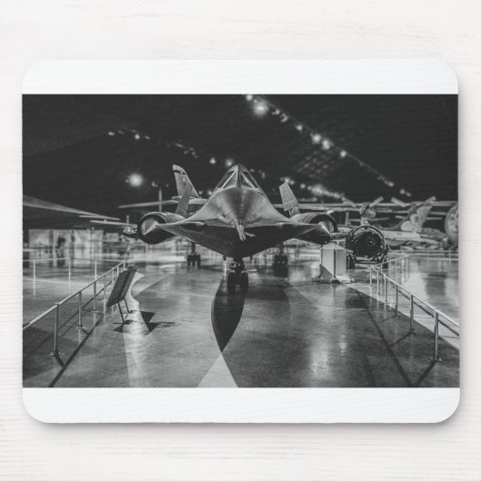 SR-71 Blackbird bij het Dayton Air Force Museum Muismat (Voorkant)