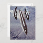 SR-71 Blackbird Briefkaart (Voorkant / Achterkant)