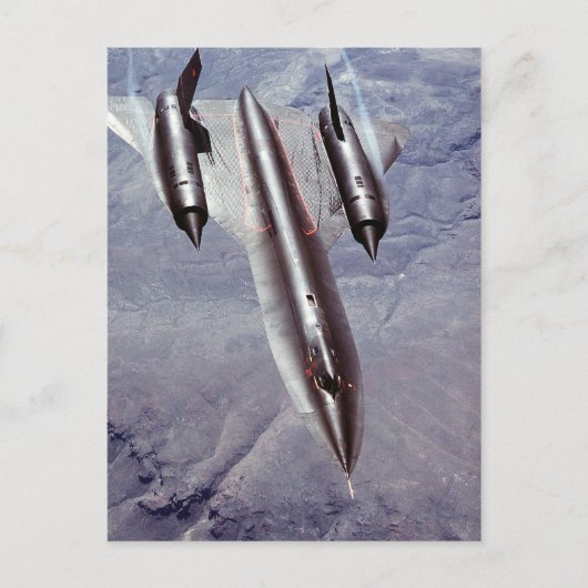 SR-71 Blackbird Briefkaart (Voorkant)