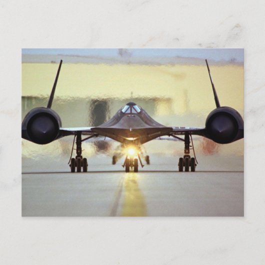 SR 71 Blackbird-Briefkaart Briefkaart (Voorkant)