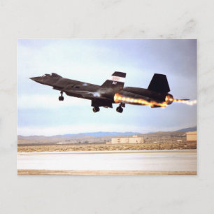 SR 71 Blackbird-Briefkaart Briefkaart