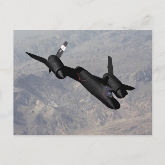 SR 71 Blackbird-Briefkaart Briefkaart (Voorkant)