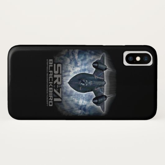 SR-71 Blackbird Case-Mate iPhone Case (Achterkant (horizontaal))
