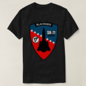 SR-71 Blackbird Habu   T-shirt (Design voorkant)