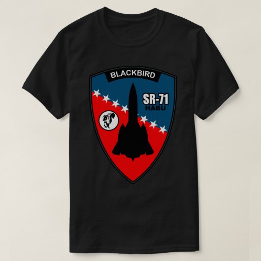 SR-71 Blackbird Habu   T-shirt (Design voorkant)