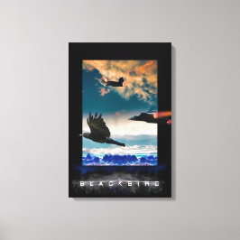 SR-71 Blackbird HIGH RANGERS Canvas Afdrukken